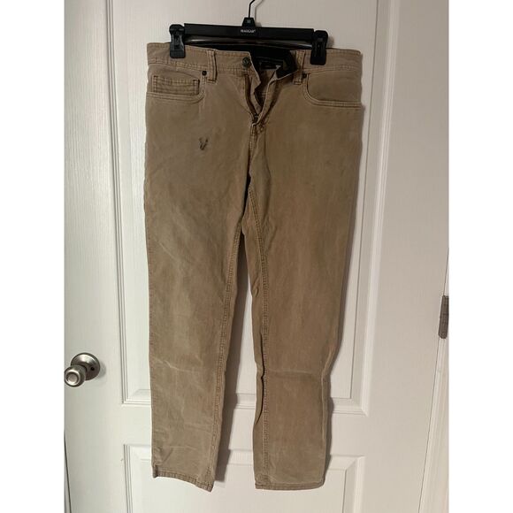 Prana Men's Corduroy Khaki Pants Slim Fit 30x30 - Picture 1 of 7